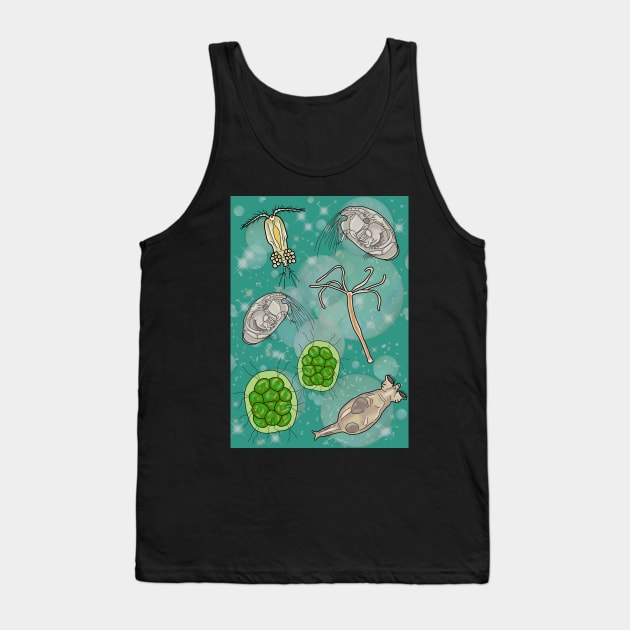 Freshwater Organisms Tank Top by Artbychb